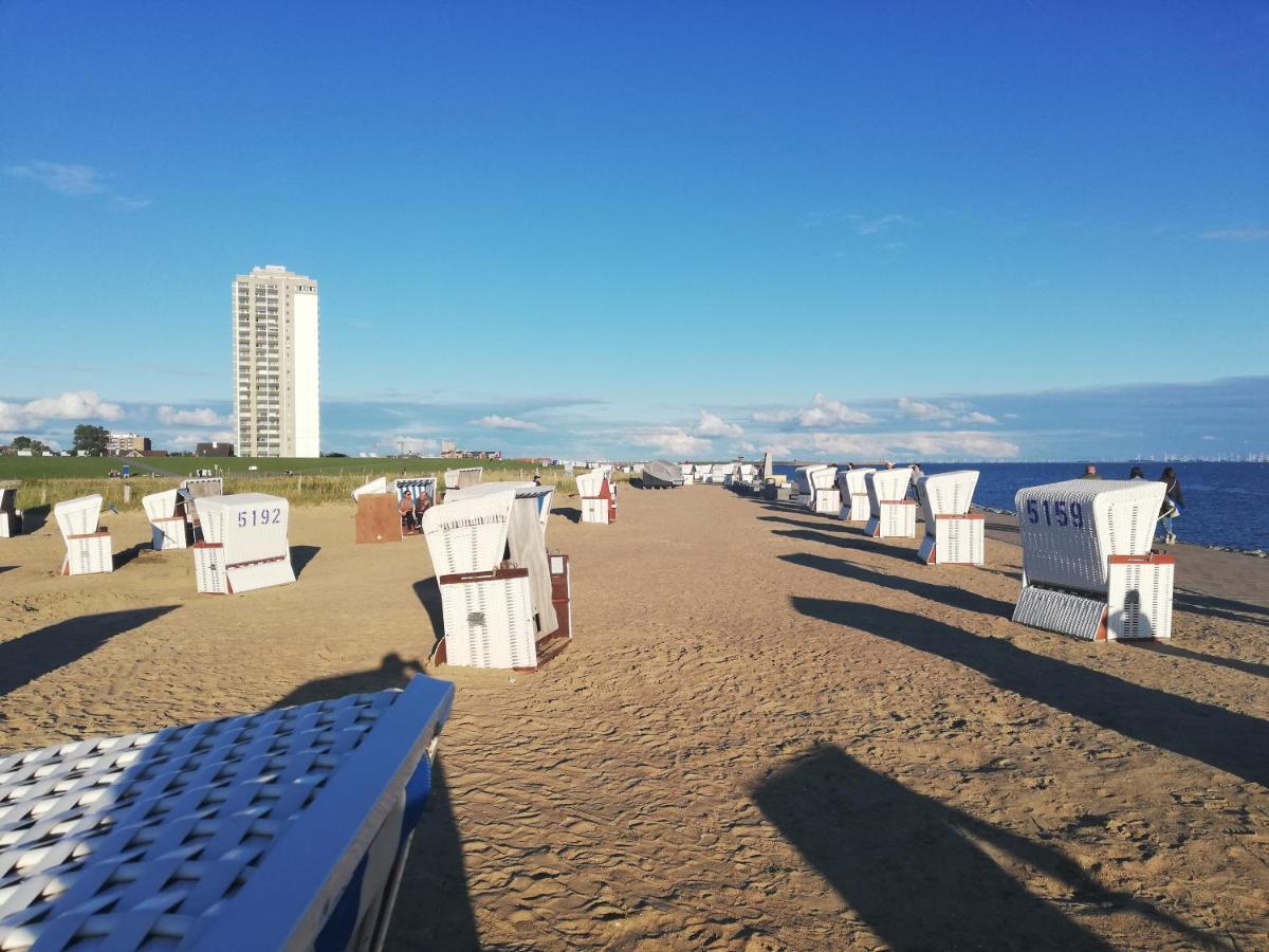 Buesum Nordseestrasse 5 Eg Fewo エクステリア 写真