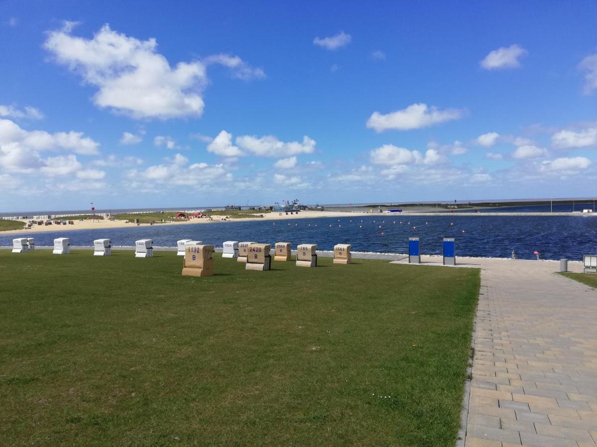 Buesum Nordseestrasse 5 Eg Fewo エクステリア 写真